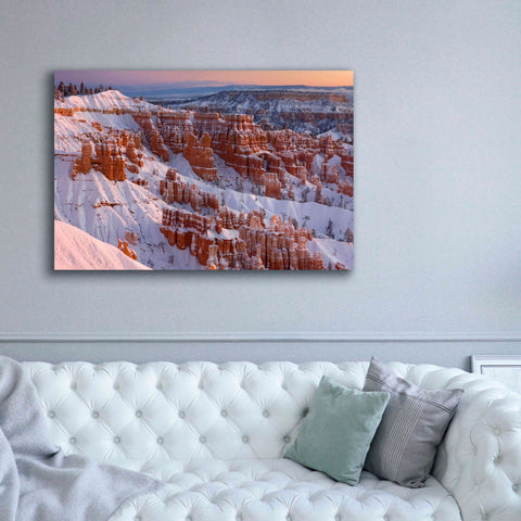 Image of 'Bryce Sunrise At Sunriset' by Mike Jones, Giclee Canvas Wall Art,60 x 40