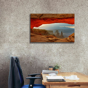 'Canyonlands Mesa Arch' by Mike Jones, Giclee Canvas Wall Art,40 x 26