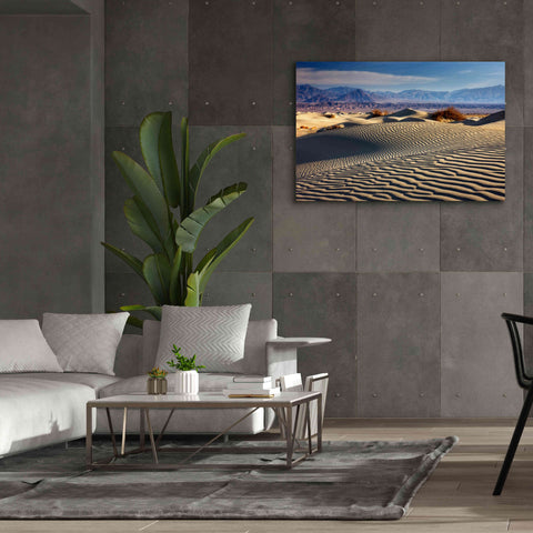 Image of 'Death Valley Mesquite Dunes' by Mike Jones, Giclee Canvas Wall Art,60 x 40