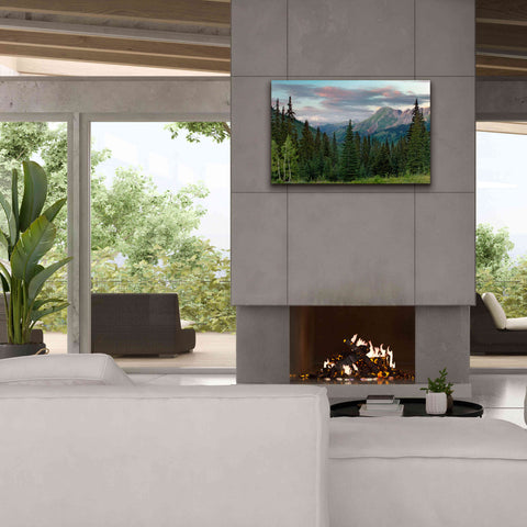 Image of 'Dusk Near Ouray' by Mike Jones, Giclee Canvas Wall Art,40 x 26