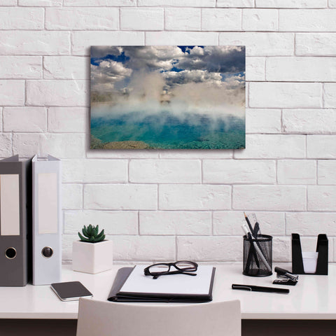 Image of 'Excelsior Geiser' by Mike Jones, Giclee Canvas Wall Art,18 x 12