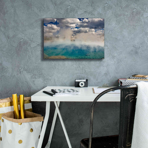 Image of 'Excelsior Geiser' by Mike Jones, Giclee Canvas Wall Art,18 x 12