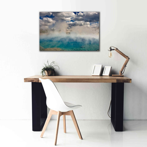 Image of 'Excelsior Geiser' by Mike Jones, Giclee Canvas Wall Art,40 x 26