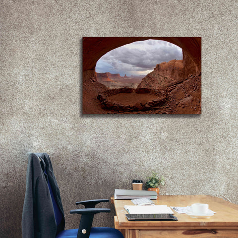 Image of 'False Kive Fisheye' by Mike Jones, Giclee Canvas Wall Art,40 x 26