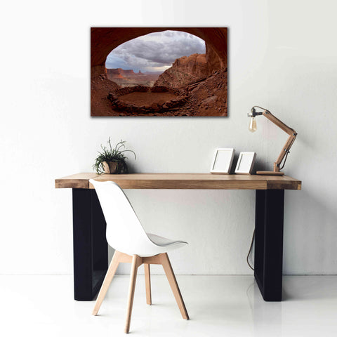 Image of 'False Kive Fisheye' by Mike Jones, Giclee Canvas Wall Art,40 x 26