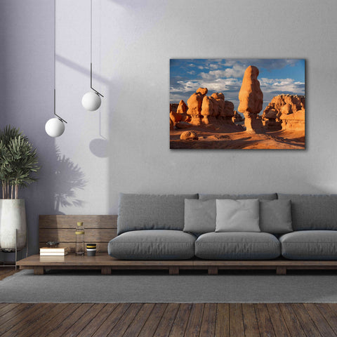 Image of 'Goblin Valley Tall Hoodoo' by Mike Jones, Giclee Canvas Wall Art,60 x 40