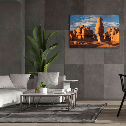 Image of 'Goblin Valley Tall Hoodoo' by Mike Jones, Giclee Canvas Wall Art,60 x 40