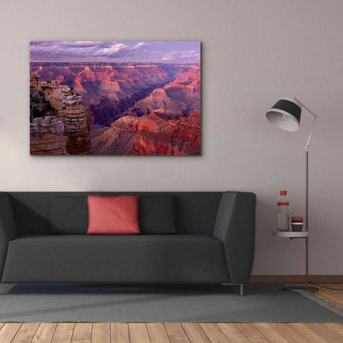 Image of 'Grand Canyon near Mather Point' by Mike Jones, Giclee Canvas Wall Art,60 x 40