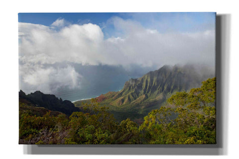 Image of 'Kauai Kalalou Canyon' by Mike Jones, Giclee Canvas Wall Art