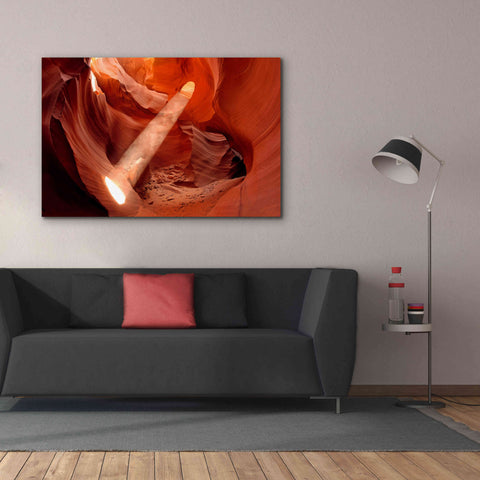 Image of 'Lower Antelope Light Beam' by Mike Jones, Giclee Canvas Wall Art,60 x 40