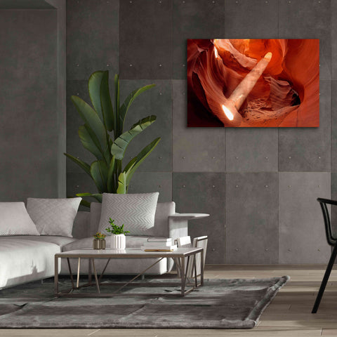 Image of 'Lower Antelope Light Beam' by Mike Jones, Giclee Canvas Wall Art,60 x 40
