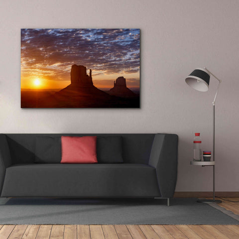 Image of 'Mittens Sunrise squeezecrop' by Mike Jones, Giclee Canvas Wall Art,60 x 40