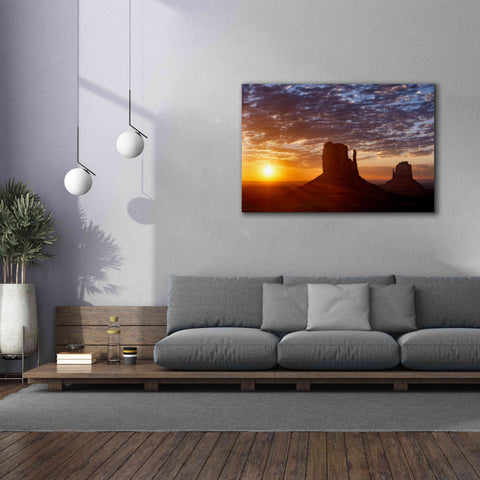 Image of 'Mittens Sunrise squeezecrop' by Mike Jones, Giclee Canvas Wall Art,60 x 40