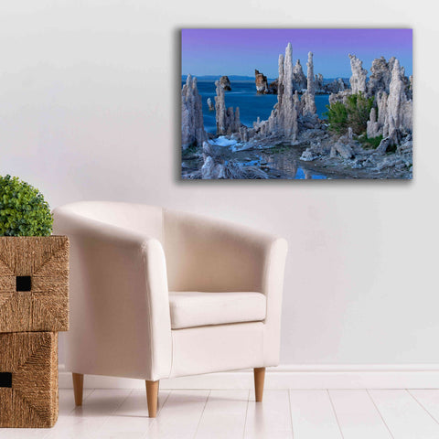 Image of 'Mono Lake Dusk' by Mike Jones, Giclee Canvas Wall Art,40 x 26