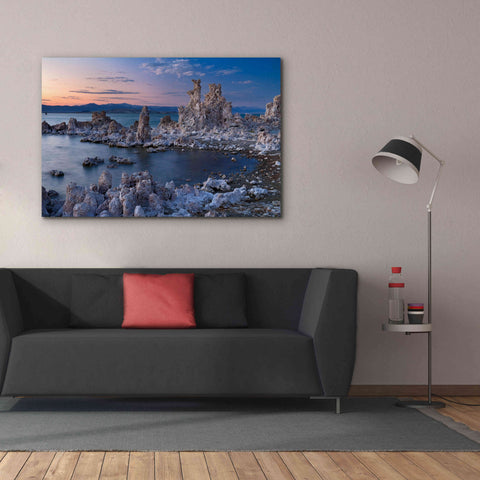 Image of 'Mono Lake South Tufa Dusk' by Mike Jones, Giclee Canvas Wall Art,60 x 40