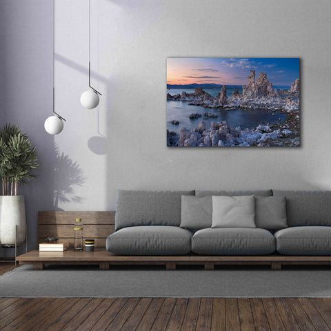 Image of 'Mono Lake South Tufa Dusk' by Mike Jones, Giclee Canvas Wall Art,60 x 40