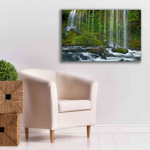 Image of 'Mossbrae Falls' by Mike Jones, Giclee Canvas Wall Art,40 x 26