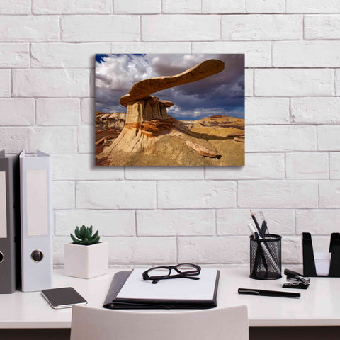 Image of 'NM Ahshislepah King Of Wings' by Mike Jones, Giclee Canvas Wall Art,16 x 12