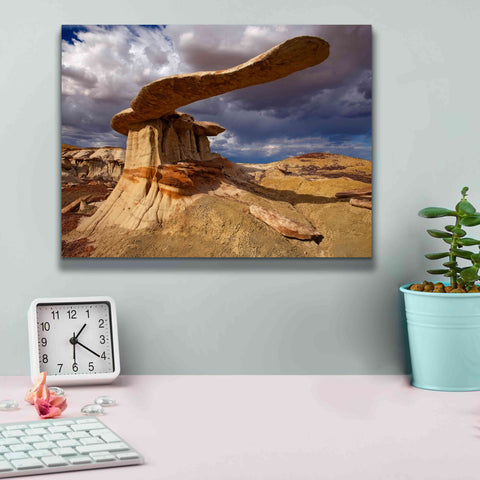 Image of 'NM Ahshislepah King Of Wings' by Mike Jones, Giclee Canvas Wall Art,16 x 12