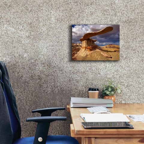 Image of 'NM Ahshislepah King Of Wings' by Mike Jones, Giclee Canvas Wall Art,16 x 12