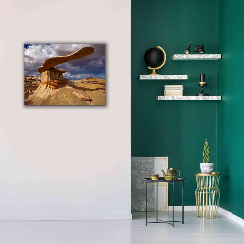 Image of 'NM Ahshislepah King Of Wings' by Mike Jones, Giclee Canvas Wall Art,34 x 26