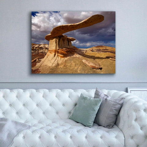 Image of 'NM Ahshislepah King Of Wings' by Mike Jones, Giclee Canvas Wall Art,54 x 40