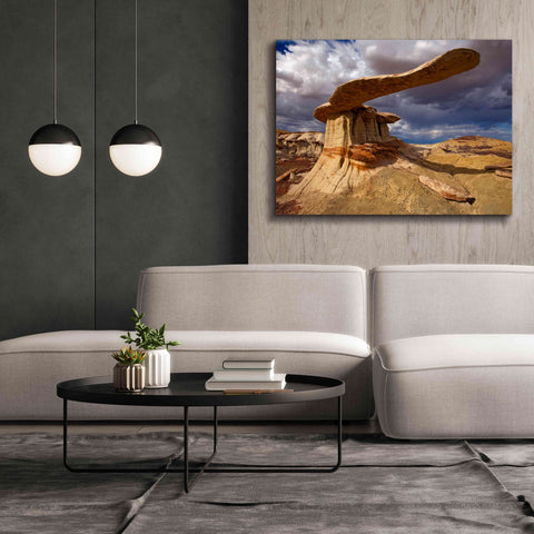 Image of 'NM Ahshislepah King Of Wings' by Mike Jones, Giclee Canvas Wall Art,54 x 40