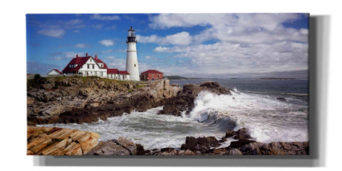 Image of 'Portland Head Light' by Mike Jones, Giclee Canvas Wall Art