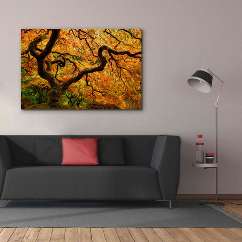 Image of 'Portland Japanese Garden' by Mike Jones, Giclee Canvas Wall Art,60 x 40