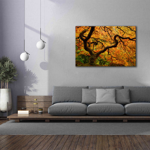 Image of 'Portland Japanese Garden' by Mike Jones, Giclee Canvas Wall Art,60 x 40
