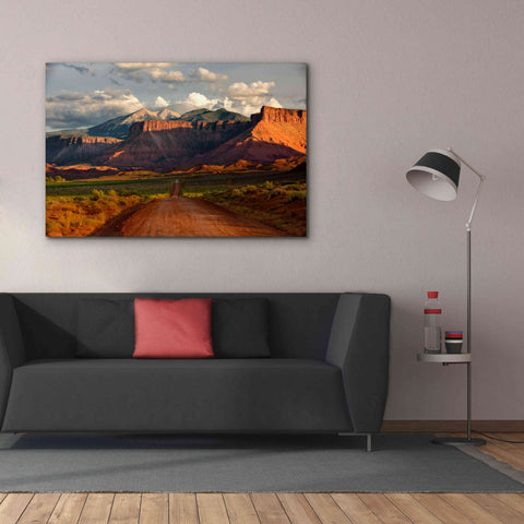 Image of 'Rt 128 Vastle Valley' by Mike Jones, Giclee Canvas Wall Art,60 x 40