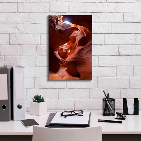 Image of 'Secret Canyon Fisheye' by Mike Jones, Giclee Canvas Wall Art,12 x 18