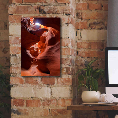 Image of 'Secret Canyon Fisheye' by Mike Jones, Giclee Canvas Wall Art,12 x 18