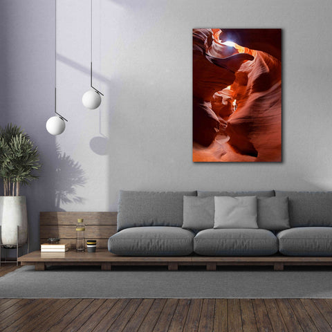 Image of 'Secret Canyon Fisheye' by Mike Jones, Giclee Canvas Wall Art,40 x 60