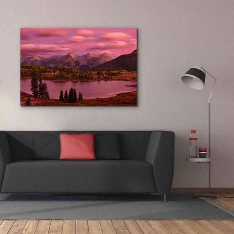 Image of 'Silverton Lake Dusk' by Mike Jones, Giclee Canvas Wall Art,60 x 40