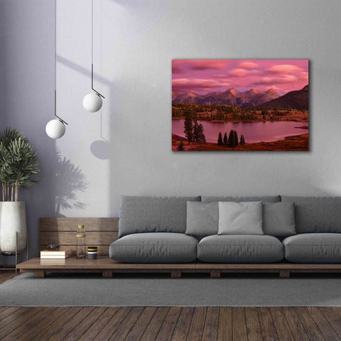 Image of 'Silverton Lake Dusk' by Mike Jones, Giclee Canvas Wall Art,60 x 40