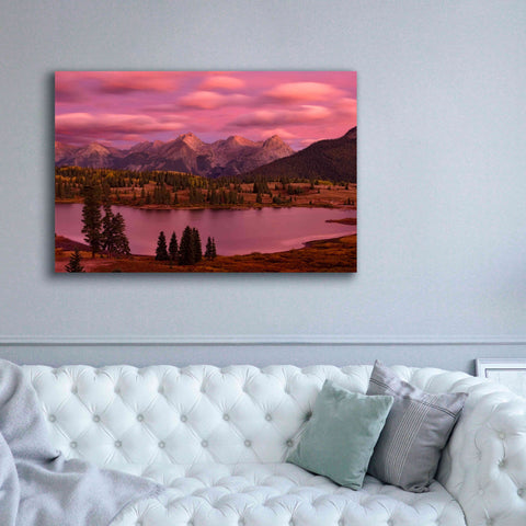Image of 'Silverton Lake Dusk' by Mike Jones, Giclee Canvas Wall Art,60 x 40