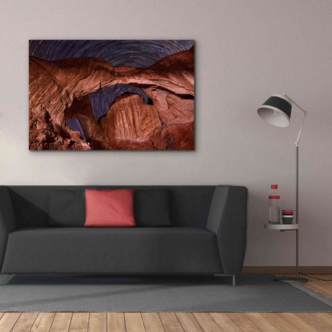 Image of 'Star Trails Diminishing' by Mike Jones, Giclee Canvas Wall Art,60 x 40