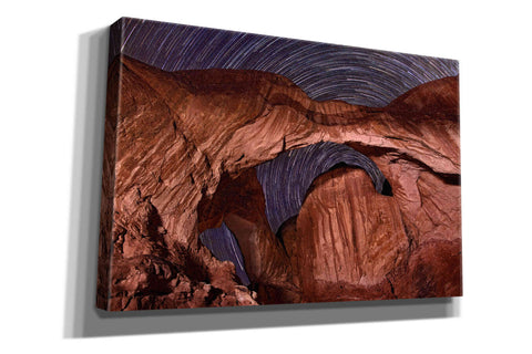 Image of 'Star Trails Diminishing' by Mike Jones, Giclee Canvas Wall Art