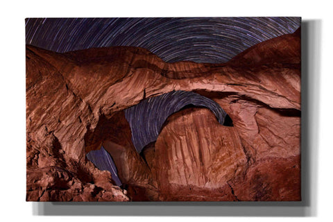 Image of 'Star Trails Diminishing' by Mike Jones, Giclee Canvas Wall Art