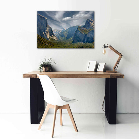 Image of 'Tunnel View' by Mike Jones, Giclee Canvas Wall Art,40 x 26