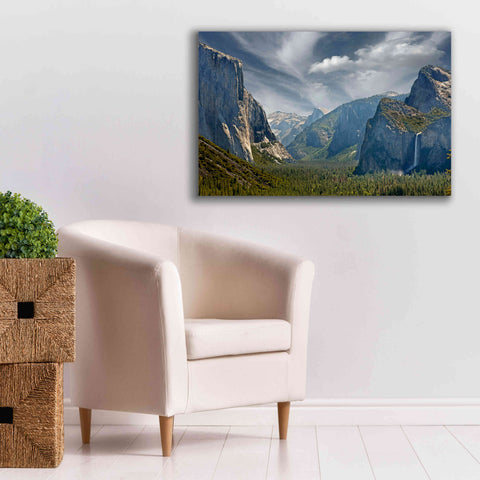 Image of 'Tunnel View' by Mike Jones, Giclee Canvas Wall Art,40 x 26