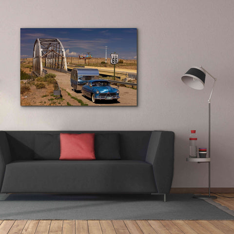 Image of 'Albaquerque Rt Rio Puerco Bridge' by Mike Jones, Giclee Canvas Wall Art,60 x 40