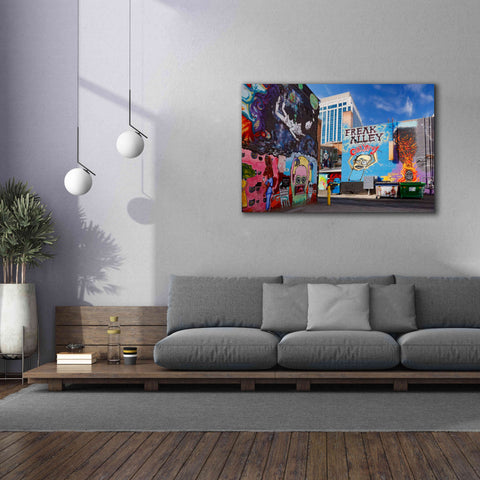 Image of 'Boise Freak Alley' by Mike Jones, Giclee Canvas Wall Art,60 x 40