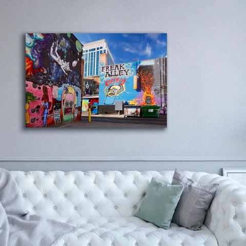 Image of 'Boise Freak Alley' by Mike Jones, Giclee Canvas Wall Art,60 x 40