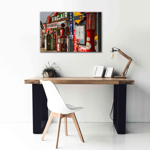 Image of 'Route 66 Cuba Missouri' by Mike Jones, Giclee Canvas Wall Art,40 x 26