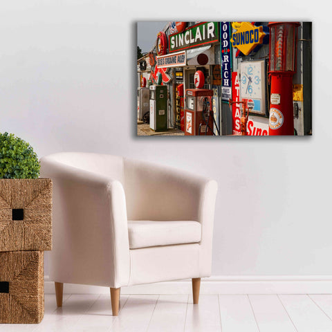 Image of 'Route 66 Cuba Missouri' by Mike Jones, Giclee Canvas Wall Art,40 x 26