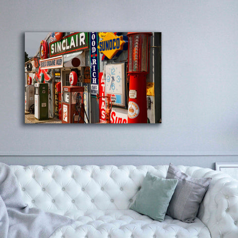 Image of 'Route 66 Cuba Missouri' by Mike Jones, Giclee Canvas Wall Art,60 x 40