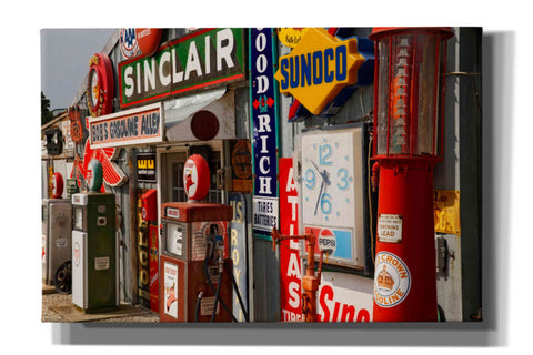 Image of 'Route 66 Cuba Missouri' by Mike Jones, Giclee Canvas Wall Art