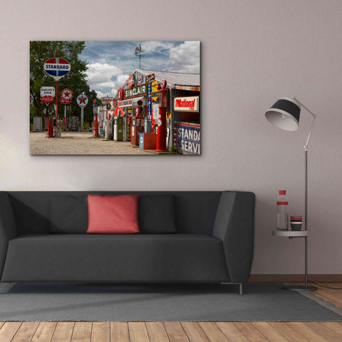Image of 'Route 66 Cuba Missouri 2' by Mike Jones, Giclee Canvas Wall Art,60 x 40